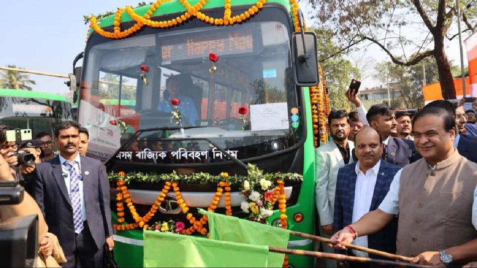 Assam CM aims to establish Guwahati as country's first city with 100 percent Green Public Transport by 2025 Assam CM aims to establish Guwahati as country's first city with 100 percent Green Public Transport by 2025