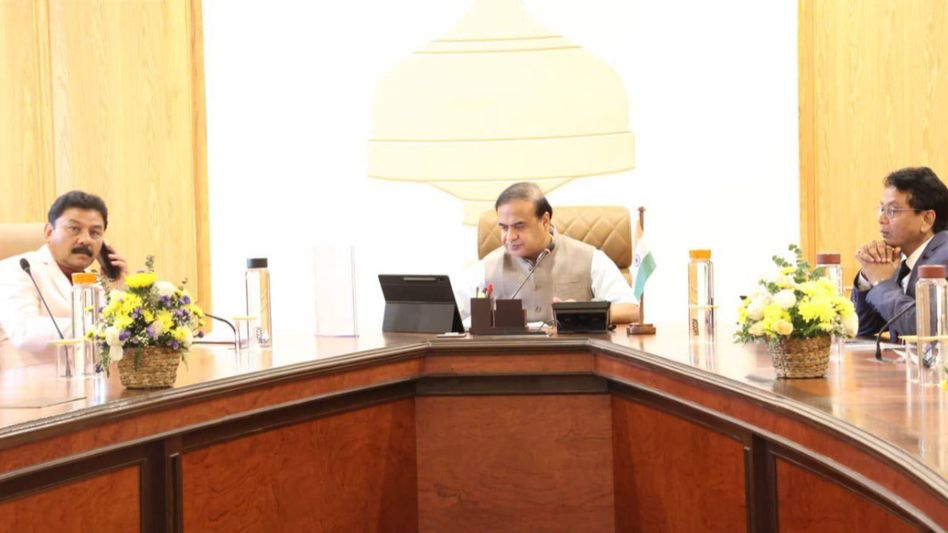 Assam CM chairs first cabinet meet of 2024, several decisions taken Assam CM chairs first cabinet meet of 2024, several decisions taken