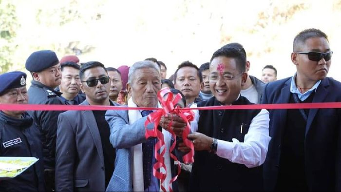 Sikkim CM inaugurates new Church in Soreng