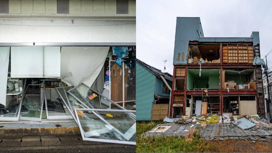 Japan earthquake death toll rises to 64 as aftershocks hinder rescue Japan earthquake death toll rises to 64 as aftershocks hinder rescue