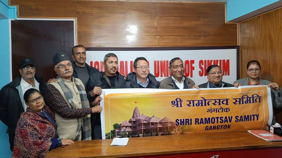 Sikkim: Devotees gear up for grand Ramotsav celebration on January 22 Sikkim: Devotees gear up for grand Ramotsav celebration on January 22