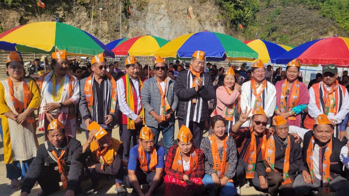 Arunachal Pradesh: Mass joining for BJP in Papum Pare district as party kicks off poll campaign Arunachal Pradesh: Mass joining for BJP in Papum Pare district as party kicks off poll campaign