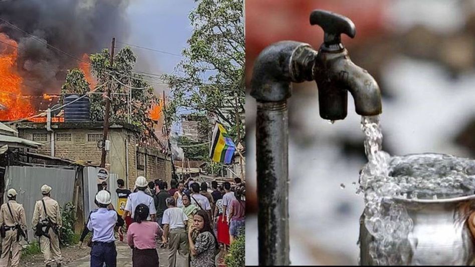 Manipur: Ethnic strife impedes work for providing tap water connections in state Manipur: Ethnic strife impedes work for providing tap water connections in state