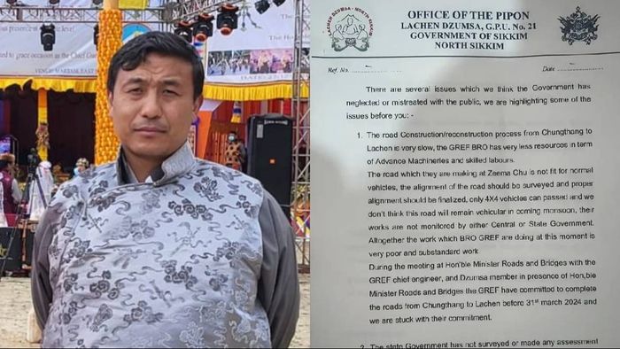 Sikkim: Lachen Dzumsa threatens 'Black Flag' protest over government's inaction post flash flood