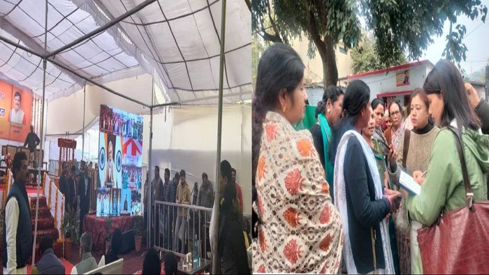 Manipur journalists witness PM Modi's virtual dialogue with beneficiaries of VBSY