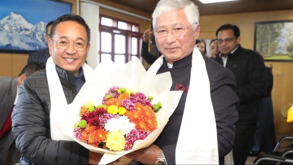 Sikkim: BJP MLA DT Lepcha files nomination for Rajya Sabha election Sikkim: BJP MLA DT Lepcha files nomination for Rajya Sabha election