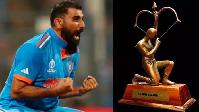 Mohammad Shami awarded Arjuna honor despite controversy