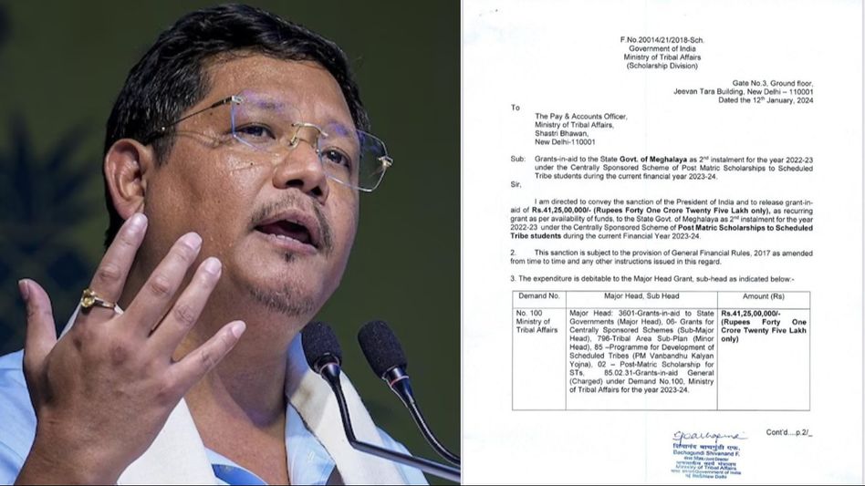 Meghalaya: Centre releases fund to clear post matric scholarship for students Meghalaya: Centre releases fund to clear post matric scholarship for students
