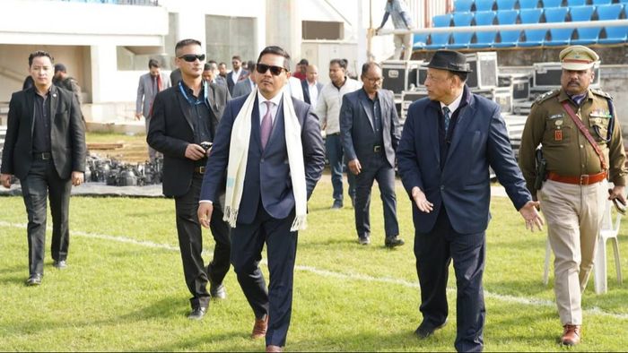 Meghalaya CM conducts site inspection ahead of President's maiden visit to state