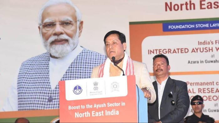 Union Minister Sonowal initiates major boost to ayush sector in Northeast