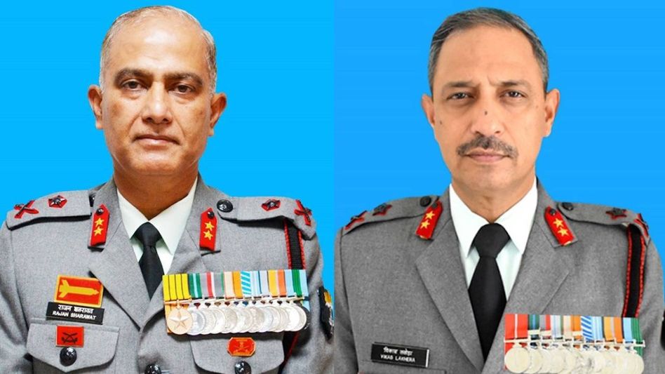Inspector Generals of North and South Ranges of Assam Rifles promoted Inspector Generals of North and South Ranges of Assam Rifles promoted
