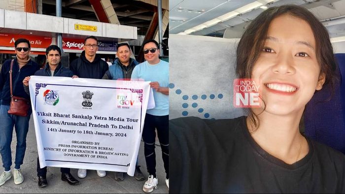 Sikkim and Arunachal Pradesh media teams begin 5-day VBSY press tour in Delhi