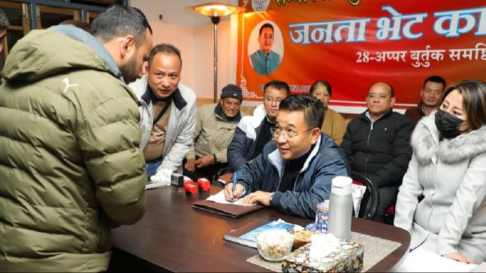 Sikkim: CM Prem Singh Tamang resolves public concerns in Upper Burtuk, concludes Jan Bhet Karyakram