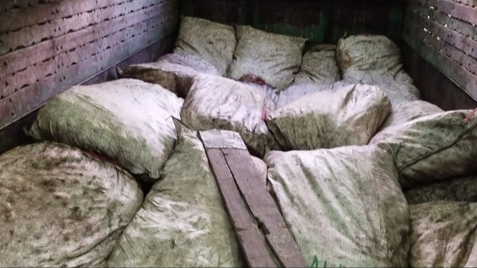 Mizoram police seize Burmese arecanut in Bilkhawthlir Mizoram police seize Burmese arecanut in Bilkhawthlir