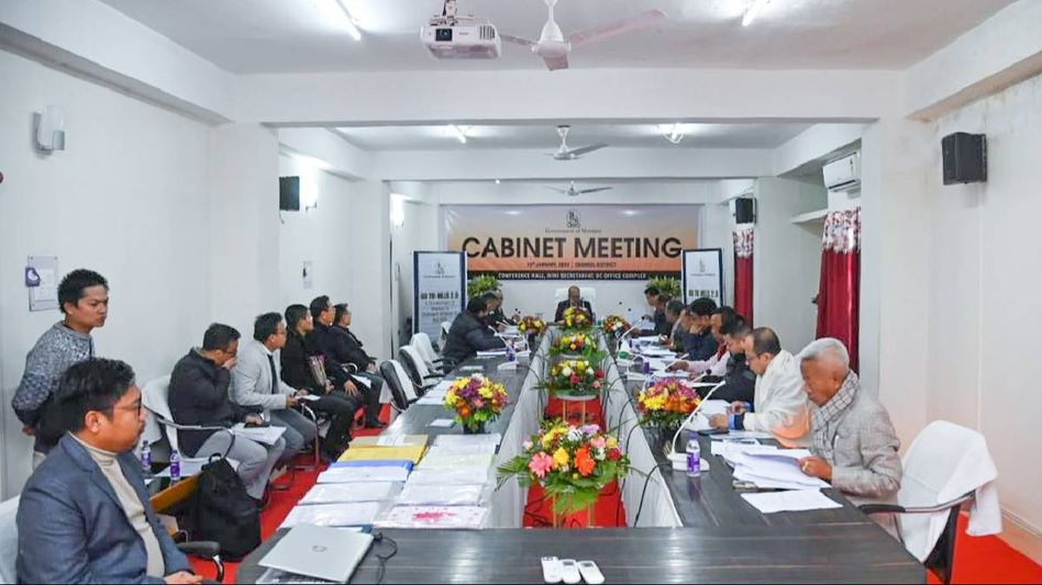 Manipur CM N Biren Singh chairs cabinet meeting in Chandel, takes decision on infrastructural development Manipur CM N Biren Singh chairs cabinet meeting in Chandel, takes decision on infrastructural development