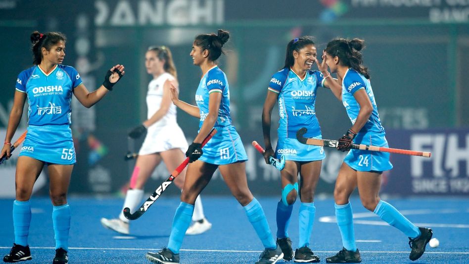 India secures semifinal spot in Women's Hockey Olympic Qualifier win over Italy India secures semifinal spot in Women's Hockey Olympic Qualifier win over Italy