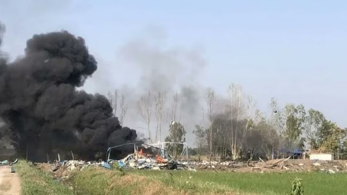 Explosion at Thai firework factory claims 20 lives