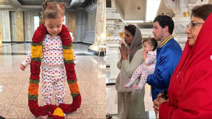 Priyanka Chopra and Nick Jonas celebrate daughter Malti's Birthday