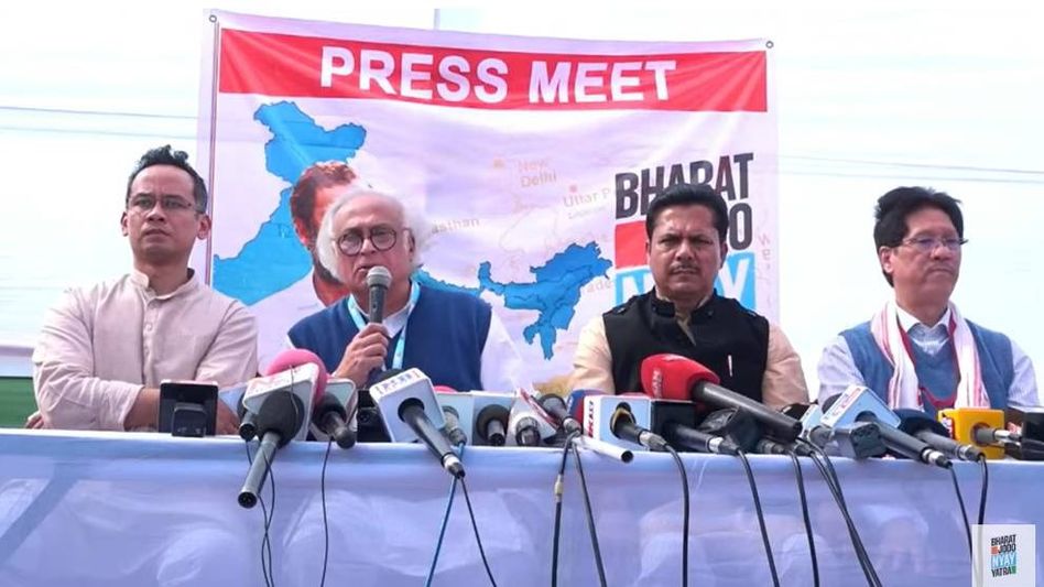 Congress targets Assam CM over attack on vehicles, vandalising Nyay Yatra posters Congress targets Assam CM over attack on vehicles, vandalising Nyay Yatra posters