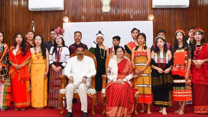 Mizoram Raj Bhavan celebrates Foundation Day of 4 states and 1 UT with grandeur