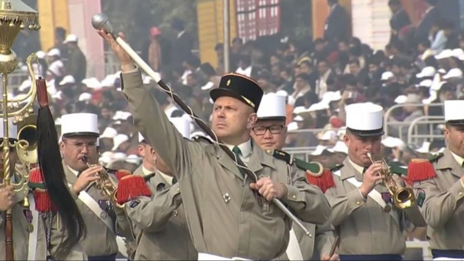 French contingent participates in 75th Republic Day Parade in New Delhi French contingent participates in 75th Republic Day Parade in New Delhi