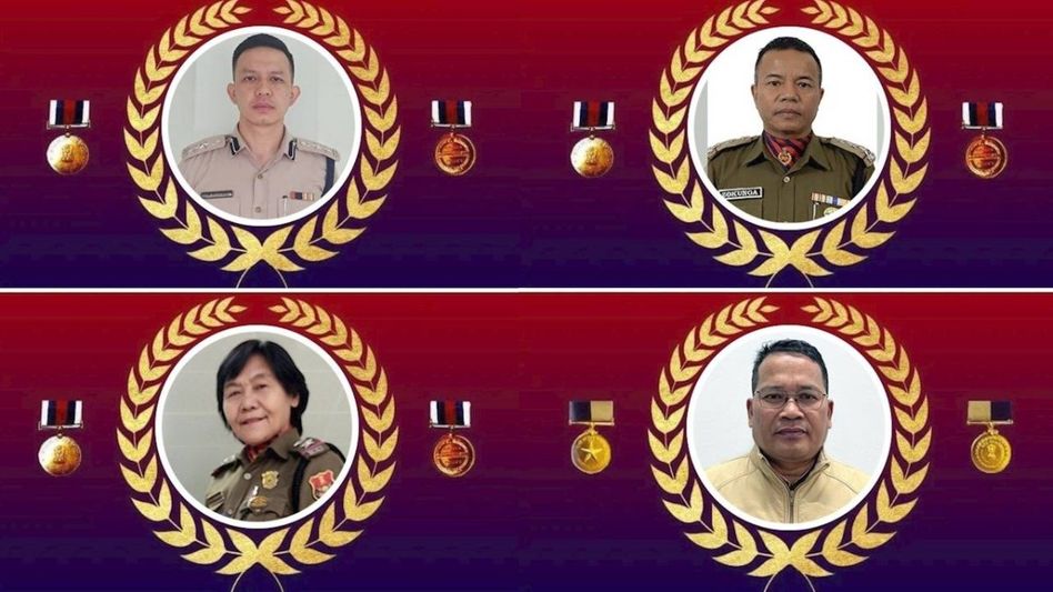 Mizoram: Police Medals awarded distinguished service on occasion of Republic Day Mizoram: Police Medals awarded distinguished service on occasion of Republic Day