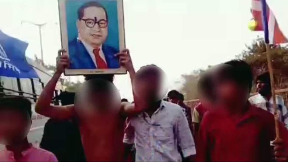 Karnataka student paraded half-naked for refusing to attend 'Ambedkar puja' in hostel Karnataka student paraded half-naked for refusing to attend 'Ambedkar puja' in hostel