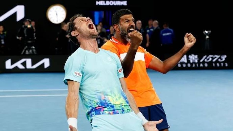 Australian Open: Rohan Bopanna becomes oldest man to win Grand Slam Australian Open: Rohan Bopanna becomes oldest man to win Grand Slam