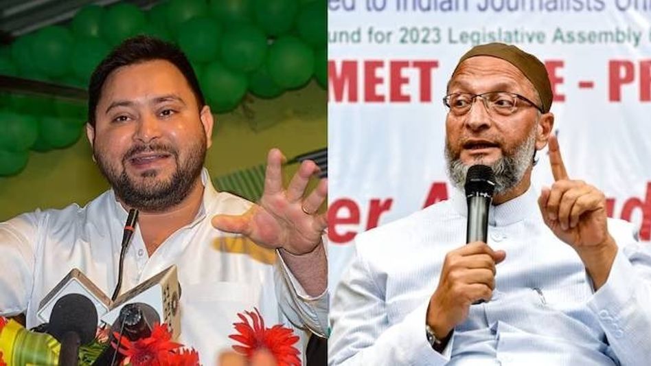 Asaduddin Owaisi targets Tejashwi Yadav, says Bihar coup is payback Asaduddin Owaisi targets Tejashwi Yadav, says Bihar coup is payback