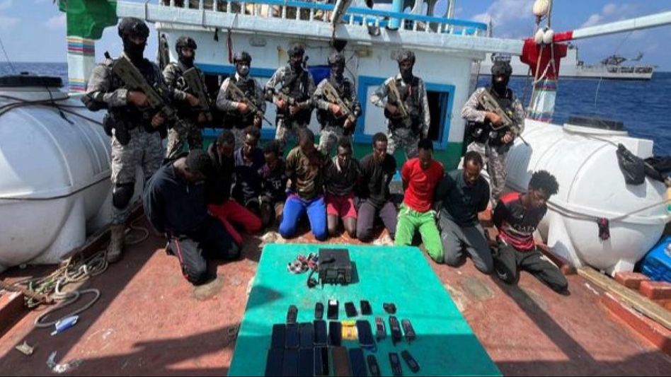 Indian navy warship rescues 19 Pakistani nationals abducted by Somali pirates Indian navy warship rescues 19 Pakistani nationals abducted by Somali pirates