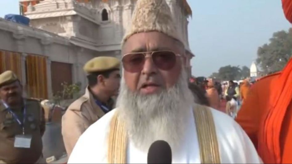 Muslim cleric faces fatwa for participating in Ayodhya ceremony Muslim cleric faces fatwa for participating in Ayodhya ceremony