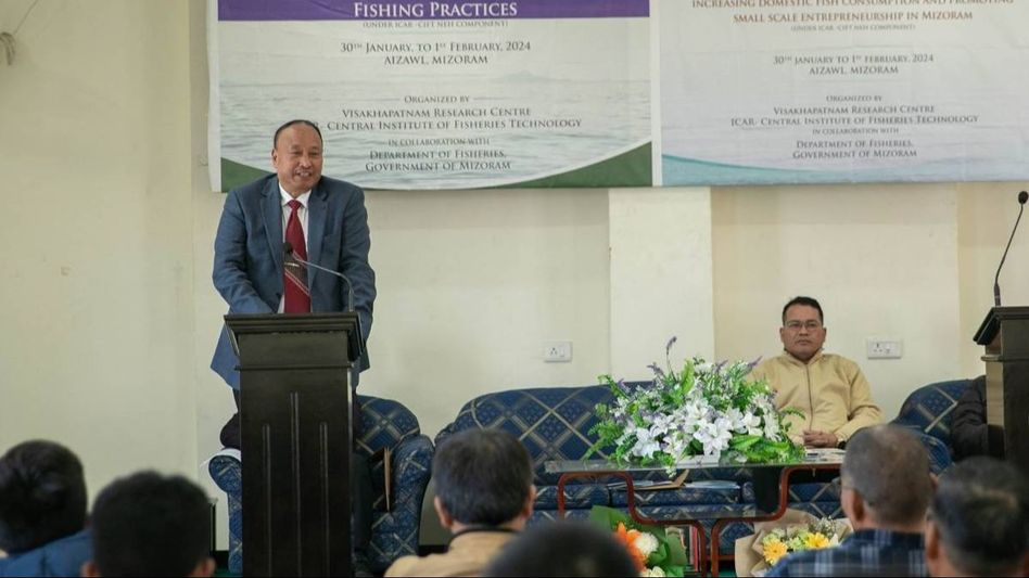 ICAR-CIFT initiates three-day training to boost fisheries sector in Mizoram ICAR-CIFT initiates three-day training to boost fisheries sector in Mizoram