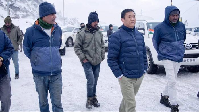 Arunachal CM conducts on-site inspection of Sela Tunnel Project for enhanced Tawang connectivity