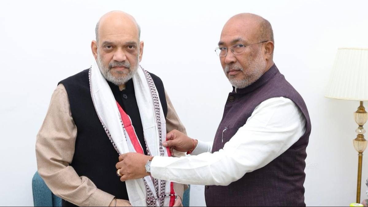 Manipur CM N Biren Singh meets HM Amit Shah, promises positive developments for the state