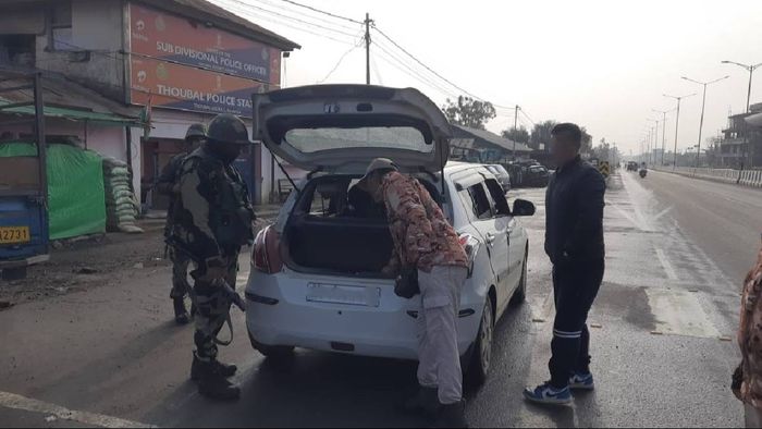 Manipur police detains 225 individuals for violations across state districts