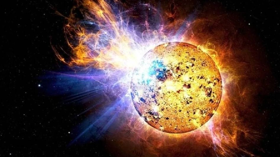Sunspot AR3575 unleashes powerful M4-class solar flare, speculating potential impact on earth Sunspot AR3575 unleashes powerful M4-class solar flare, speculating potential impact on earth