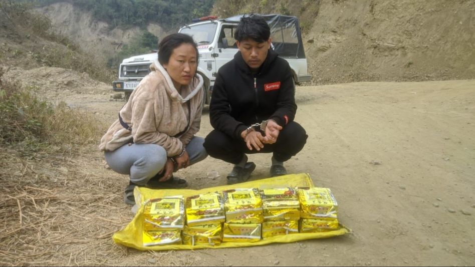 Mizoram police seizes drugs worth Rs 31 crore, two arrested Mizoram police seizes drugs worth Rs 31 crore, two arrested