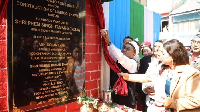 Sikkim CM lays foundation for Limboo Bhawan, promises support for cultural preservation
