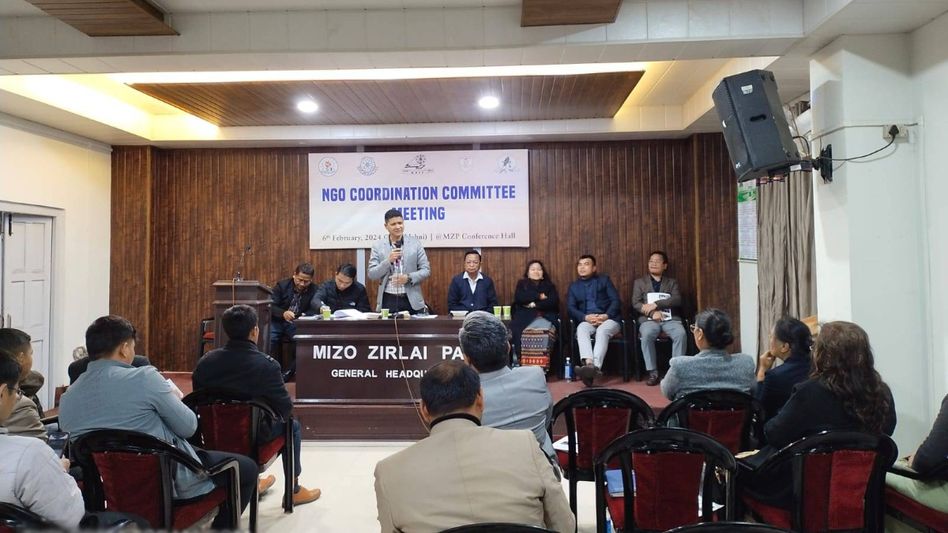 Mizoram NGO body to send memorandum to Centre over Myanmar border fencing, scrapping FMR Mizoram NGO body to send memorandum to Centre over Myanmar border fencing, scrapping FMR