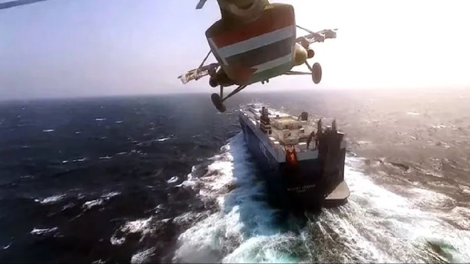 Ship heading towards India attacked by suspected Yemen Houthi rebels in Red Sea Ship heading towards India attacked by suspected Yemen Houthi rebels in Red Sea