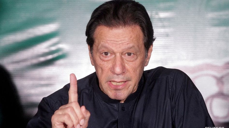 Imran Khan casts vote from Jail in Pakistan elections Imran Khan casts vote from Jail in Pakistan elections