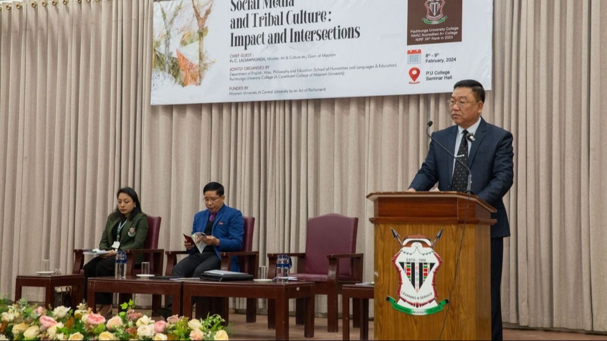 Mizoram: International seminar discusses impact of social media on tribal culture Mizoram: International seminar discusses impact of social media on tribal culture
