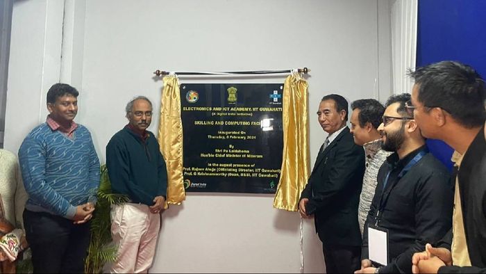 Mizoram CM Lalduhoma inaugurates IIT Guwahati computing and skilling facility
