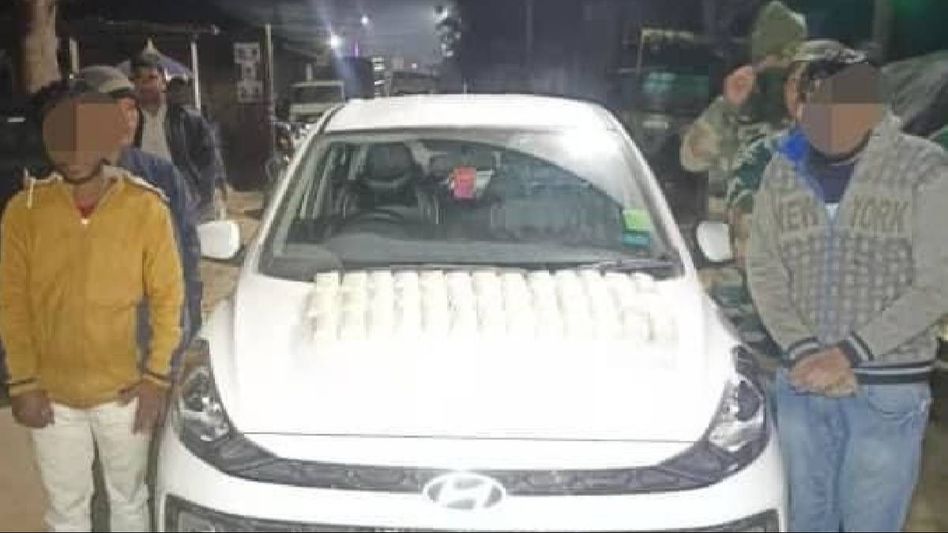 Tripura: Two arrested with yaba tablets worth Rs 78 lakh in Kamalpur Tripura: Two arrested with yaba tablets worth Rs 78 lakh in Kamalpur