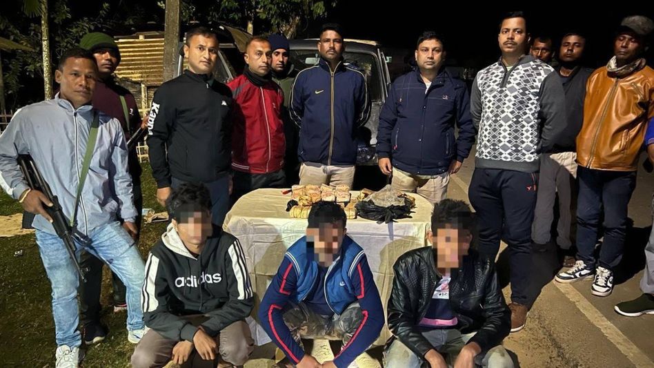 Assam: Police seize heroin, yaba tablets in Karimganj district Assam: Police seize heroin, yaba tablets in Karimganj district