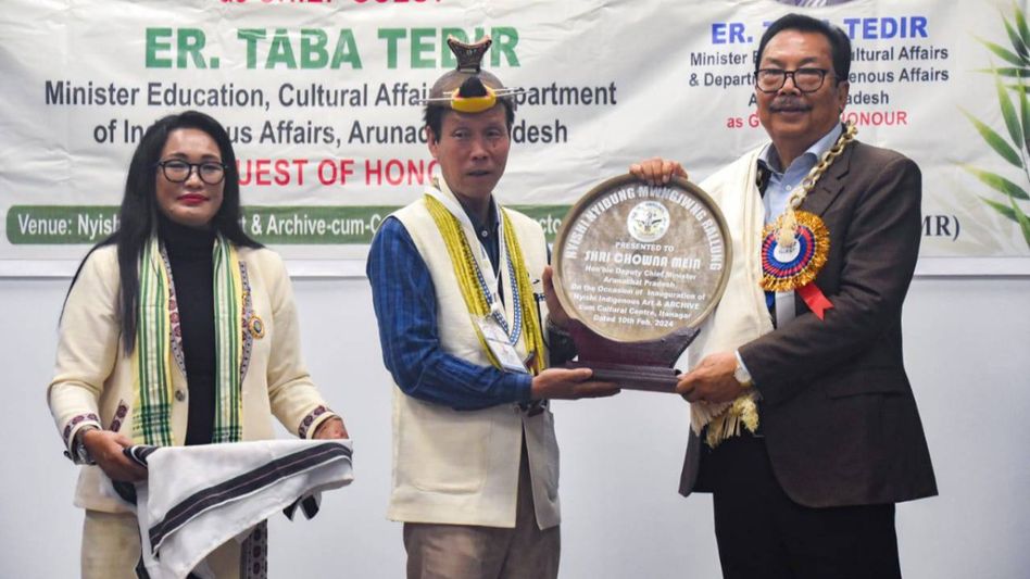 Arunachal Deputy CM inaugurates Nyishi Indigenous Art & Archive-cum-Cultural Centre in Itanagar Arunachal Deputy CM inaugurates Nyishi Indigenous Art & Archive-cum-Cultural Centre in Itanagar