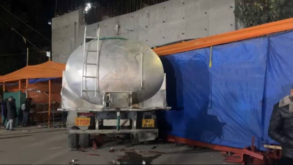 Sikkim: Three dead, several injured as tanker rams into Mela ground after brakes fail Sikkim: Three dead, several injured as tanker rams into Mela ground after brakes fail