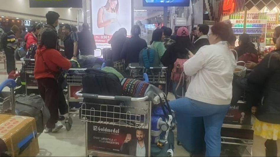 Manipur: 52 Imphal-bound Air India passengers stranded in Guwahati after multiple delays Manipur: 52 Imphal-bound Air India passengers stranded in Guwahati after multiple delays