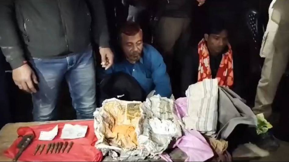 Assam: Pistol, bullets seized in Barpeta district; two persons arrested Assam: Pistol, bullets seized in Barpeta district; two persons arrested