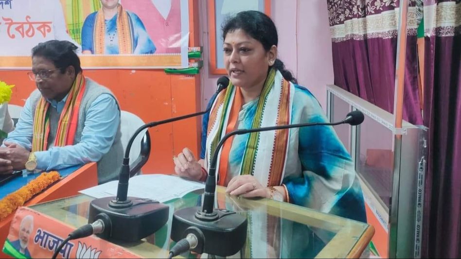 Tripura: Women to play key role in BJP’s victory in LS polls: Mahila Morcha Chief Tripura: Women to play key role in BJP’s victory in LS polls: Mahila Morcha Chief
